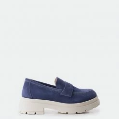 L'INTERVALLE Kappa Blue Suede WOMEN
