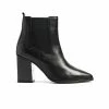 L'intervalle Laredo Black Croco Boots WOMEN