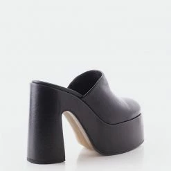 L'INTERVALLE WOMEN Muse Black Leather