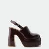 L'INTERVALLE Machai Chestnut Leather WOMEN