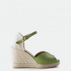 L'INTERVALLE Marzia Green Leather WOMEN