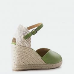 L'INTERVALLE Marzia Green Leather WOMEN