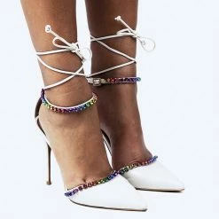 L'INTERVALLE WOMEN Matina Off White Leather