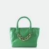 L'INTERVALLE WOMEN Mini Island Green Leather