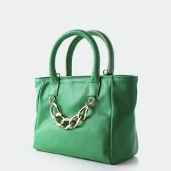 L'INTERVALLE WOMEN Mini Island Green Leather
