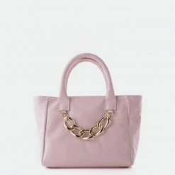 L'INTERVALLE Mini Island Light Pink Leather