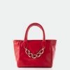 L'INTERVALLE WOMEN Mini Island Red Leather