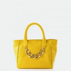 L'INTERVALLE Mini Island Yellow Leather
