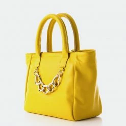 L'INTERVALLE Mini Island Yellow Leather