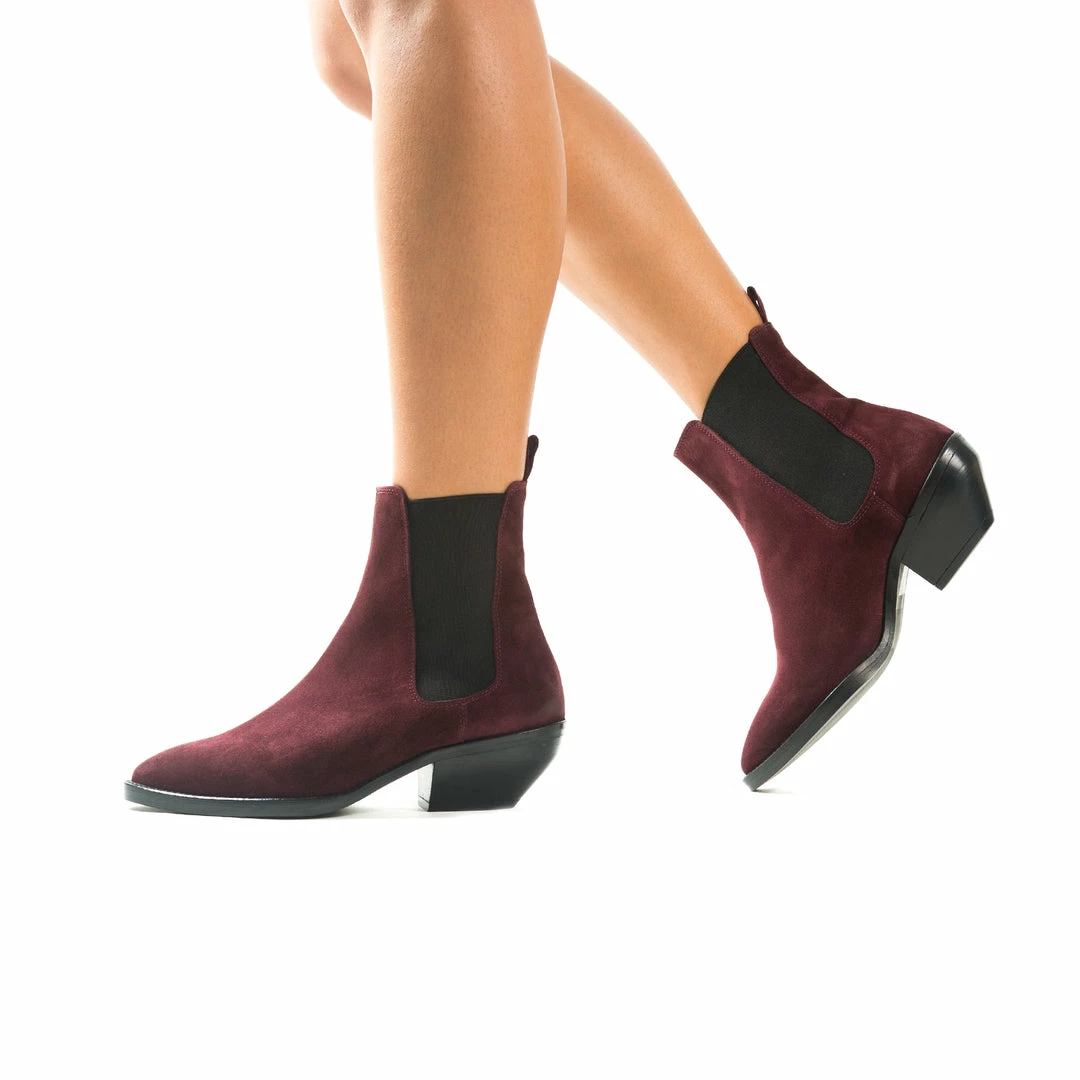 L'intervalle Osmond Bordo Suede WOMEN 5 L'intervalle Osmond Bordo Suede WOMEN