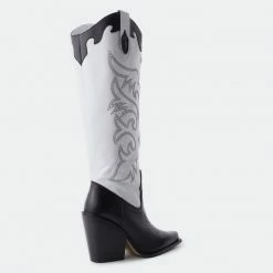 L'INTERVALLE Otis Black/ White Leather WOMEN
