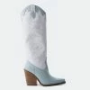 L'INTERVALLE Otis Light Blue/White Leather