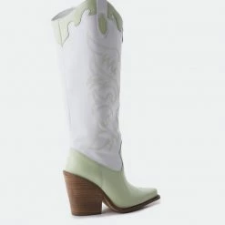 L'INTERVALLE Otis Mint White Leather