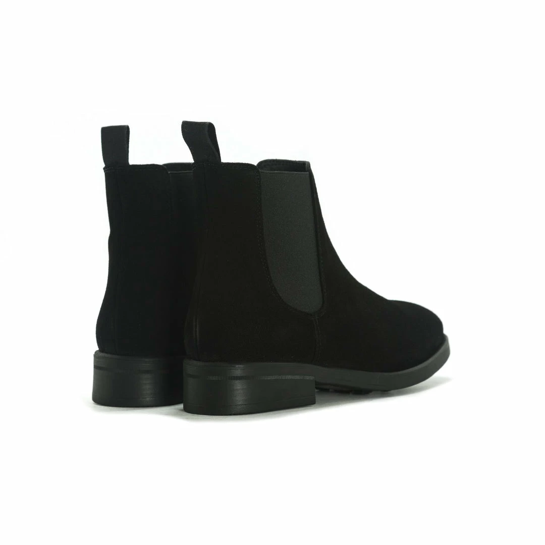 L'intervalle Percy Black Suede Booties WOMEN 3 L'intervalle Percy Black Suede Booties WOMEN