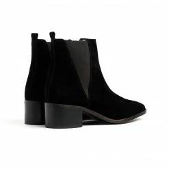L'intervalle Perth Black Suede Boots WOMEN