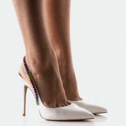 L'INTERVALLE WOMEN Retsina White Leather