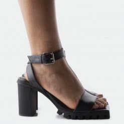 L'INTERVALLE Revika Black Leather WOMEN