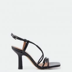 L'INTERVALLE WOMEN Rosalia Black Leather