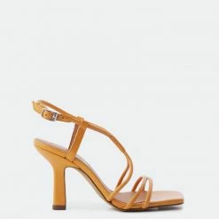 L'INTERVALLE Rosalia Orange Leather WOMEN