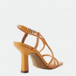 L'INTERVALLE Rosalia Orange Leather WOMEN