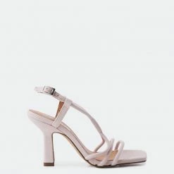 L'INTERVALLE Rosalia Light Pink Suede