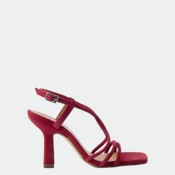 L'INTERVALLE WOMEN Rosalia Red Suede