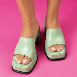 L'INTERVALLE Simos Lime Leather WOMEN