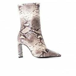 L'intervalle Stavi Natural Snake Ankle Boots WOMEN
