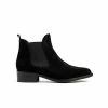 L'intervalle Teesha Black Suede Boots WOMEN