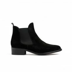 L'intervalle Teesha Black Suede Boots WOMEN