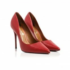 L'INTERVALLE WOMEN Teeva Bordeau Leather