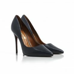 L'INTERVALLE Teeva Navy Leather WOMEN
