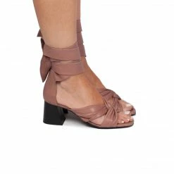 L'INTERVALLE WOMEN Safaga Mauve Leather