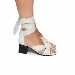 L'INTERVALLE Safaga White Leather WOMEN