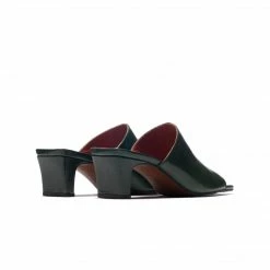 L'INTERVALLE Zagora Green Leather WOMEN 7 L'INTERVALLE Zagora Green Leather WOMEN