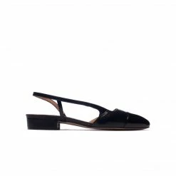 L'INTERVALLE WOMEN Udele Black Leather