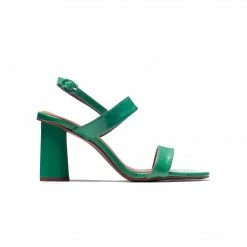 L'INTERVALLE Karmin Green Leather WOMEN