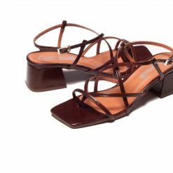 L'INTERVALLE Iliana Chestnut Leather WOMEN