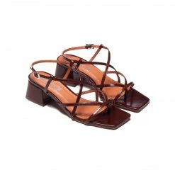 L'INTERVALLE Iliana Chestnut Leather WOMEN