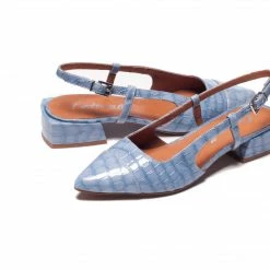 L'INTERVALLE Mandy Blue Croco