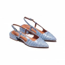 L'INTERVALLE Mandy Blue Croco