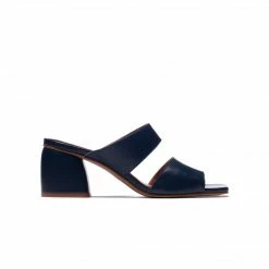 L'INTERVALLE WOMEN Julia Navy Leather