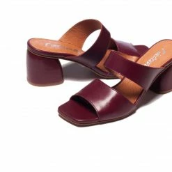 L'INTERVALLE Julia Bordeaux Leather WOMEN