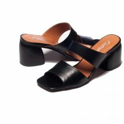 L'INTERVALLE WOMEN Julia Black Leather