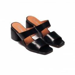 L'INTERVALLE WOMEN Julia Black Leather