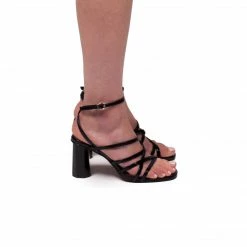 L'INTERVALLE WOMEN Katerina Black Leather